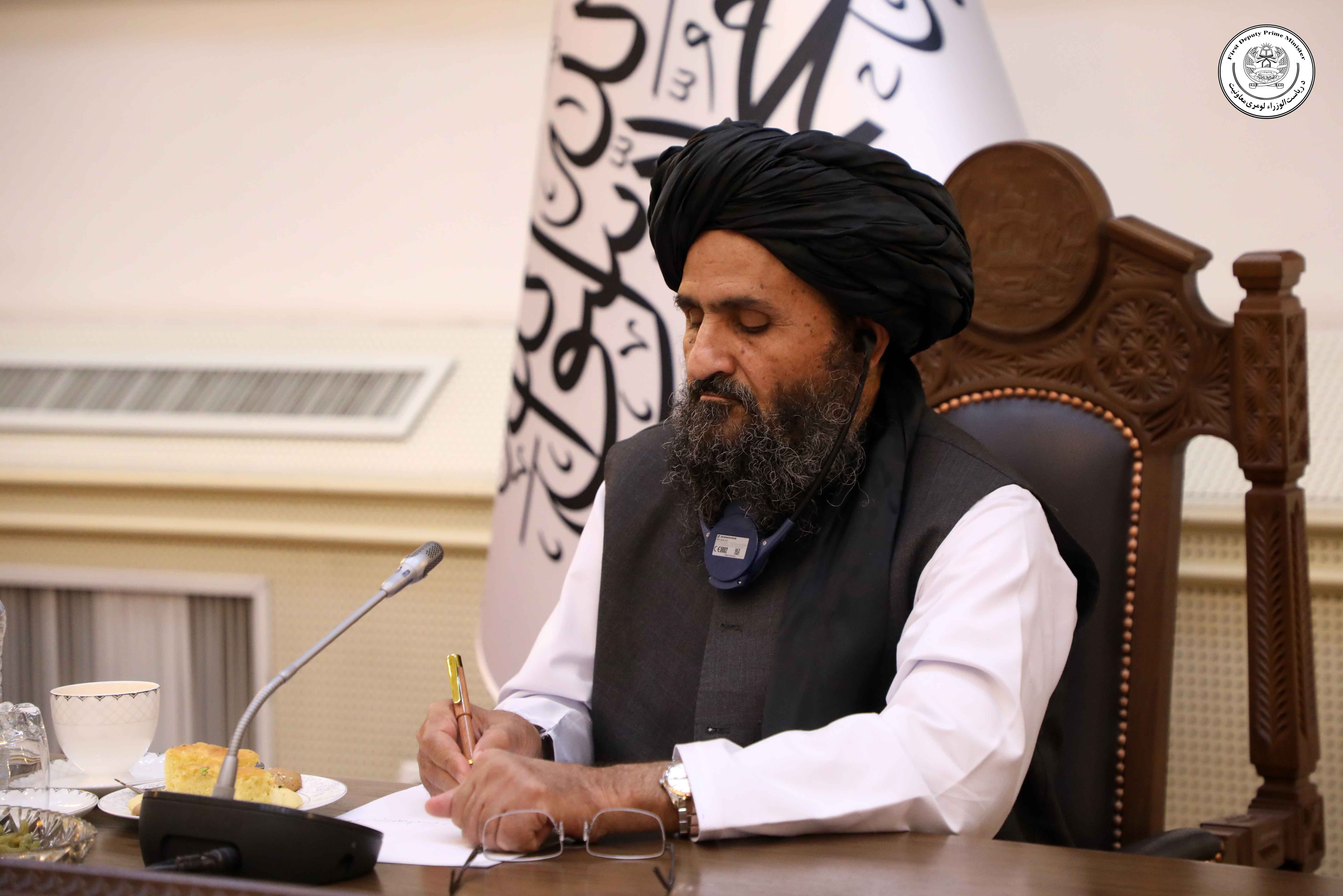 د رياست‌الوزراء له لومړي مرستيال سره د افغانستان لپاره د روسیې د ولسمشر د ځانګړي استازي ضمير کابلوف لیدنه