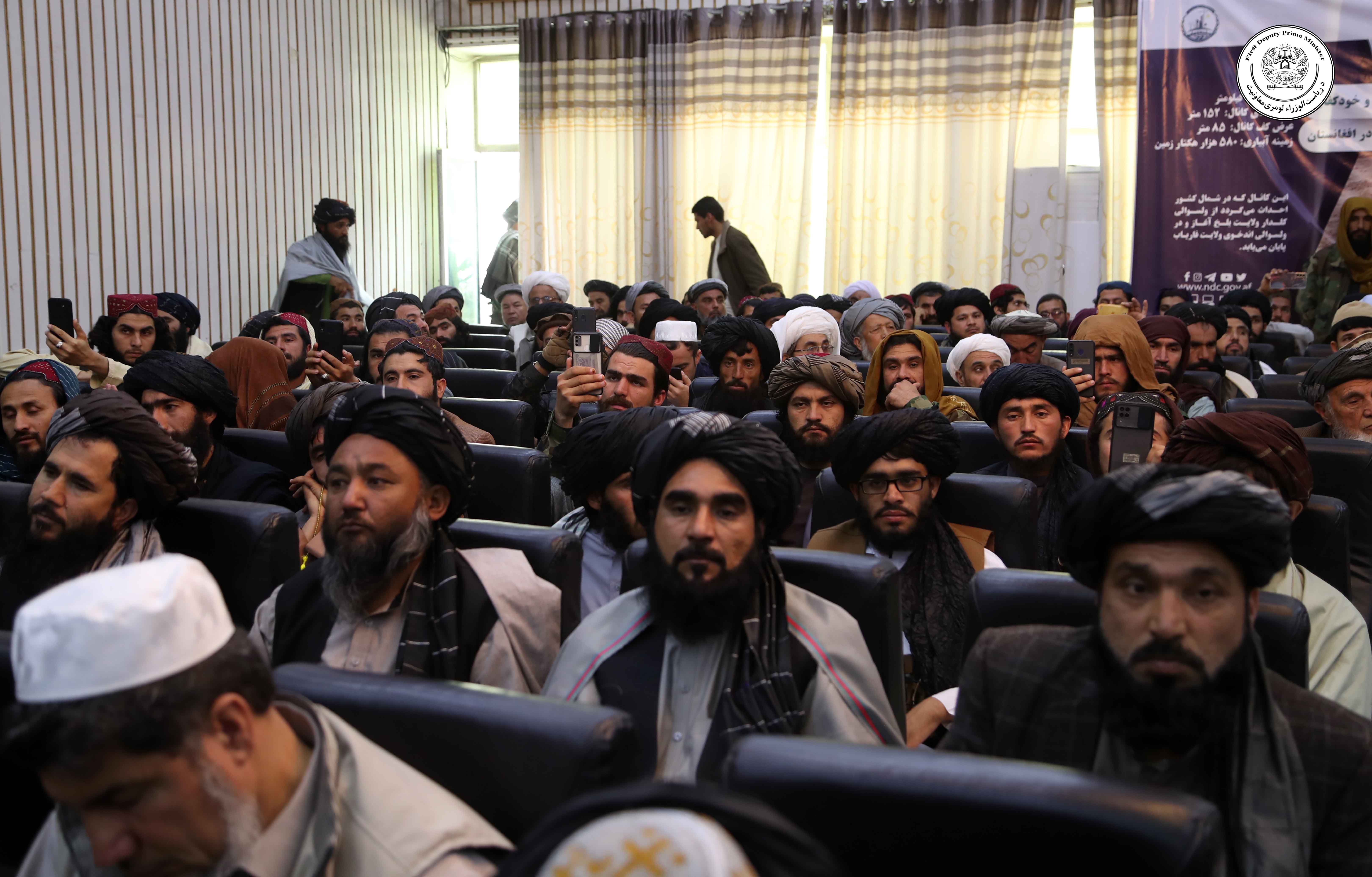 The First Deputy PM attends the opening ceremony of the Qosh Tepa Canal