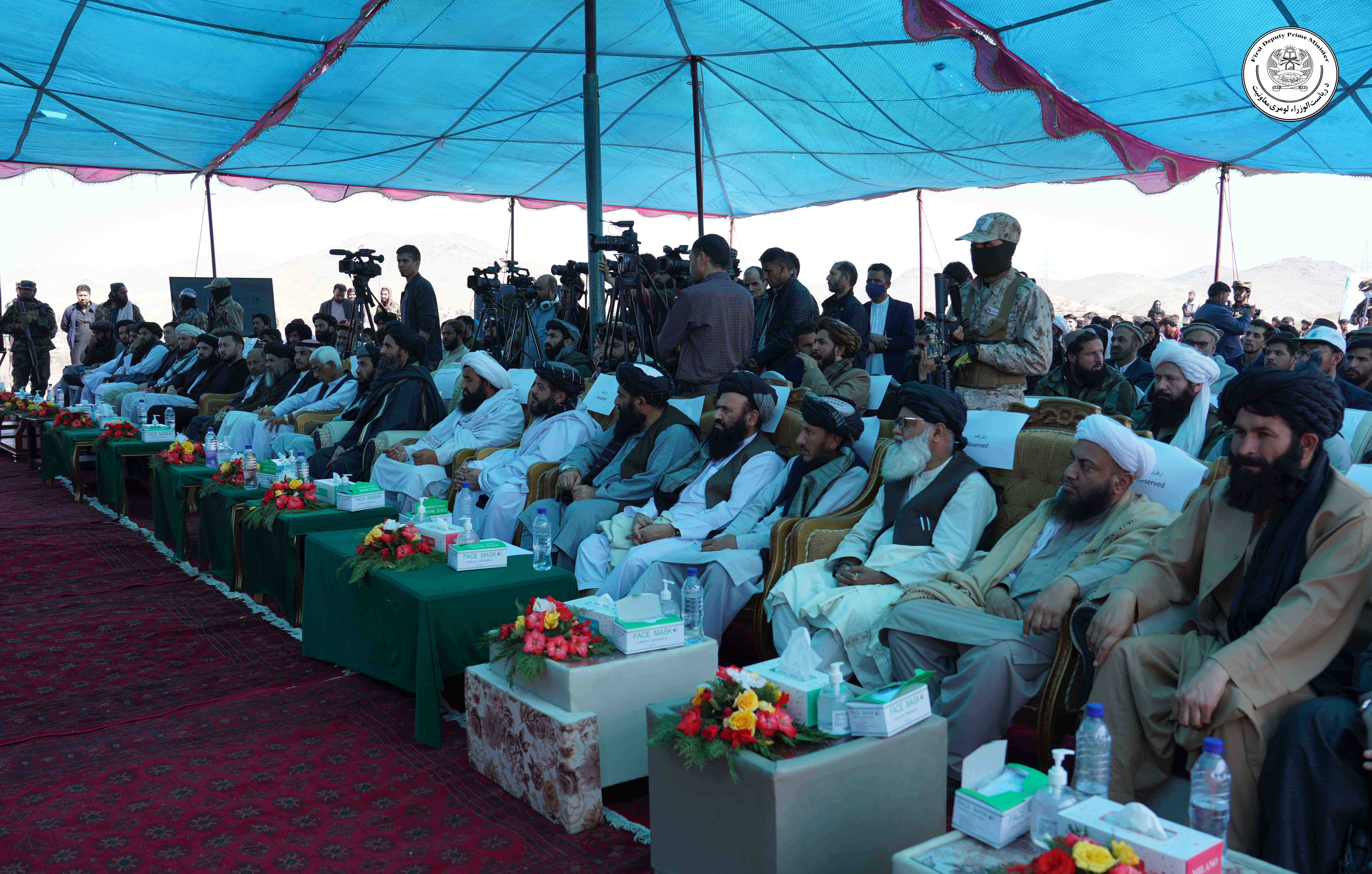 د چاپېریال ساتنې ملي ادارې لخوا د نیالګیو کېنولو ملي کمپاین کې د ریاست‌الوزراء د لومړي مرستیال ګډون