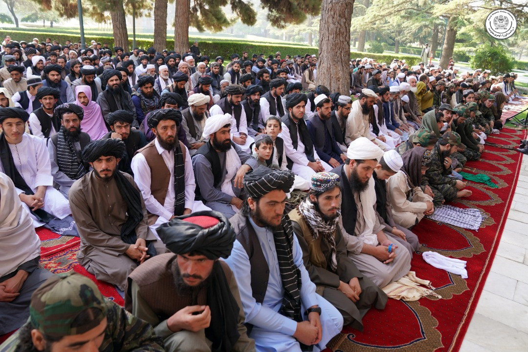 د نېکمرغه کوچني اختر د لمانځه په مراسمو کې د ریاست‌الوزراء د لومړي مرستیال ګډون
