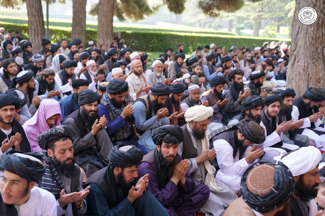 د نېکمرغه کوچني اختر د لمانځه په مراسمو کې د ریاست‌الوزراء د لومړي مرستیال ګډون