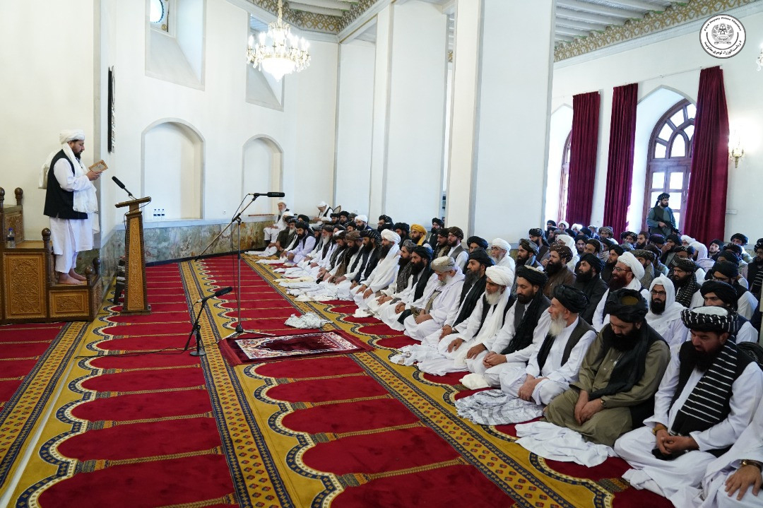 د نېکمرغه کوچني اختر د لمانځه په مراسمو کې د ریاست‌الوزراء د لومړي مرستیال ګډون