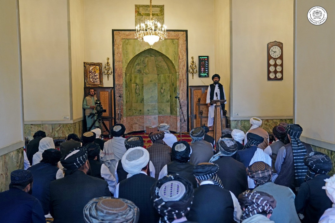 د نېکمرغه کوچني اختر د لمانځه په مراسمو کې د ریاست‌الوزراء د لومړي مرستیال ګډون