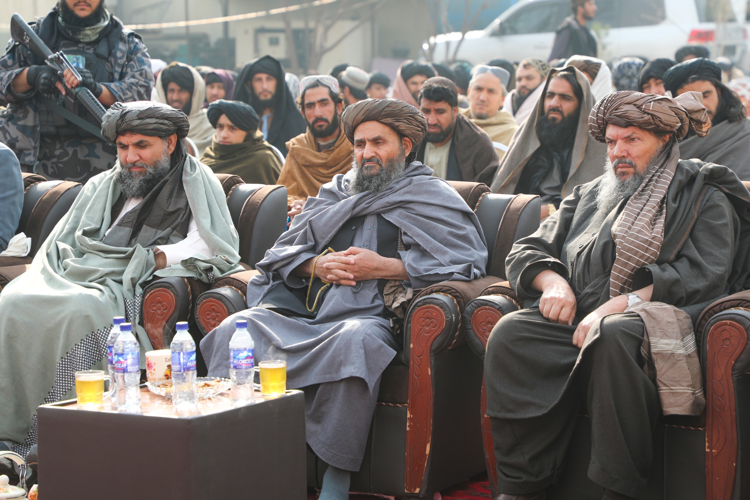 محترم ملا عبدالغني برادر اخوند: علماء کرام دې خلکو ته د دیني مکلفیتونو ترڅنګ د اسلامي نظام او ملي ګټو ساتلو روحیه هم ورکړي