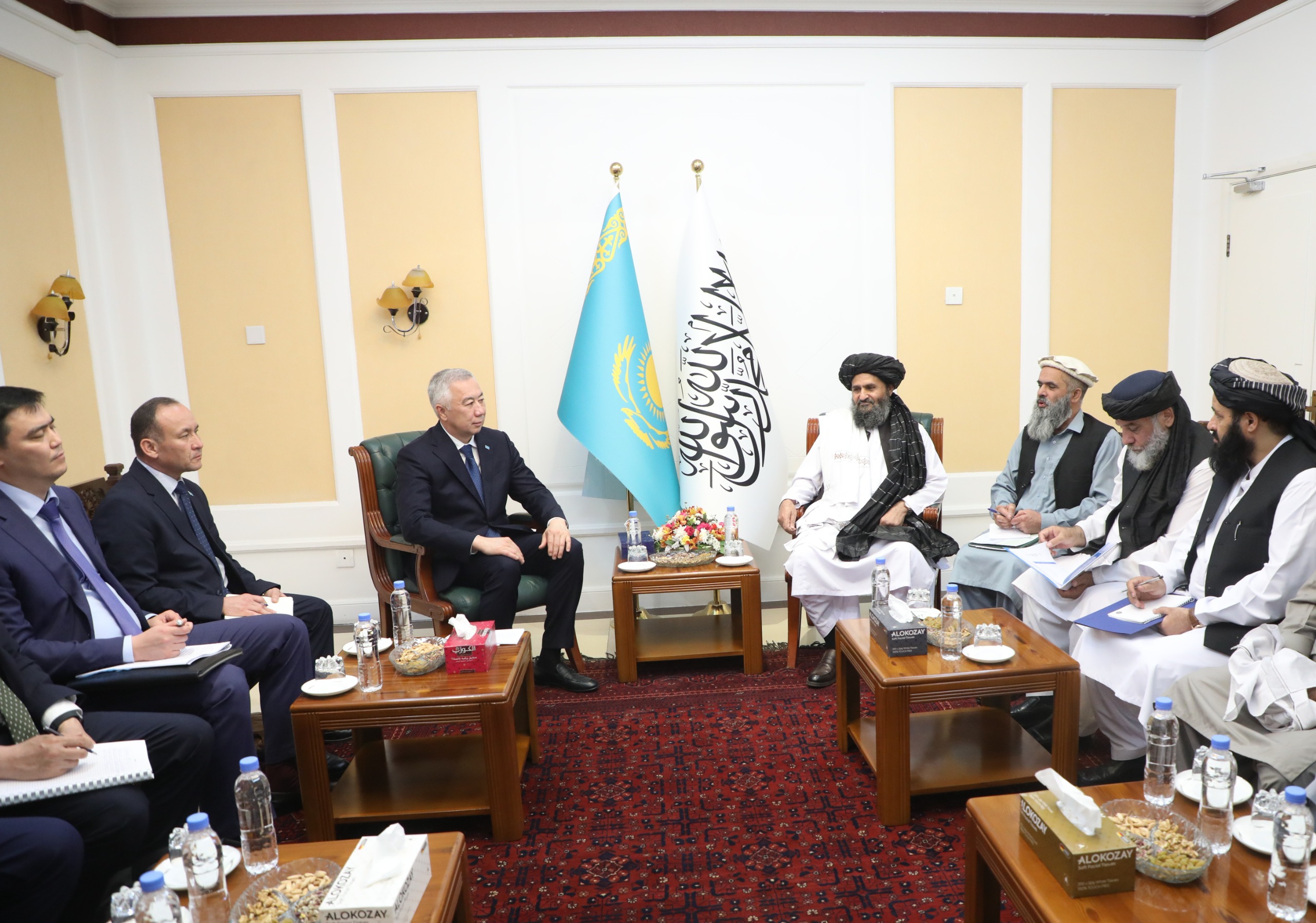 Mullah Abdul Ghani Baradar Akhund Emphasizes Swift Finalization of the Afghanistan–Kazakhstan Economic Cooperation Roadmap
